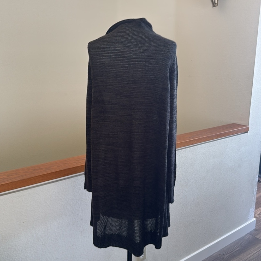 Cotton On Black Knit open cardigan Sweater size medium - Picture 5 of 7